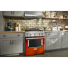 KitchenAid Dual Fuel Range (KFDC500JSC) - Scorched Orange