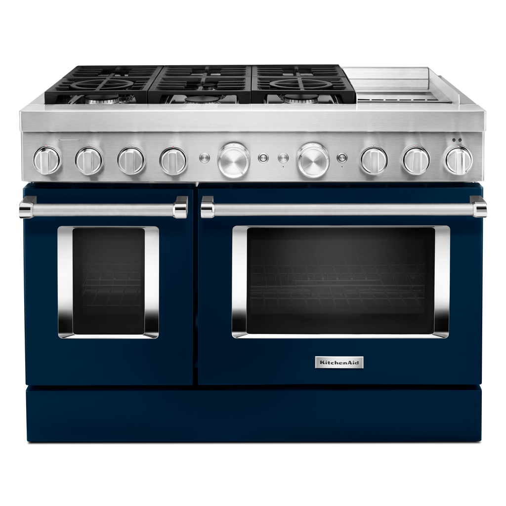 KitchenAid Dual Fuel Range (KFDC558JIB) - Ink Blue
