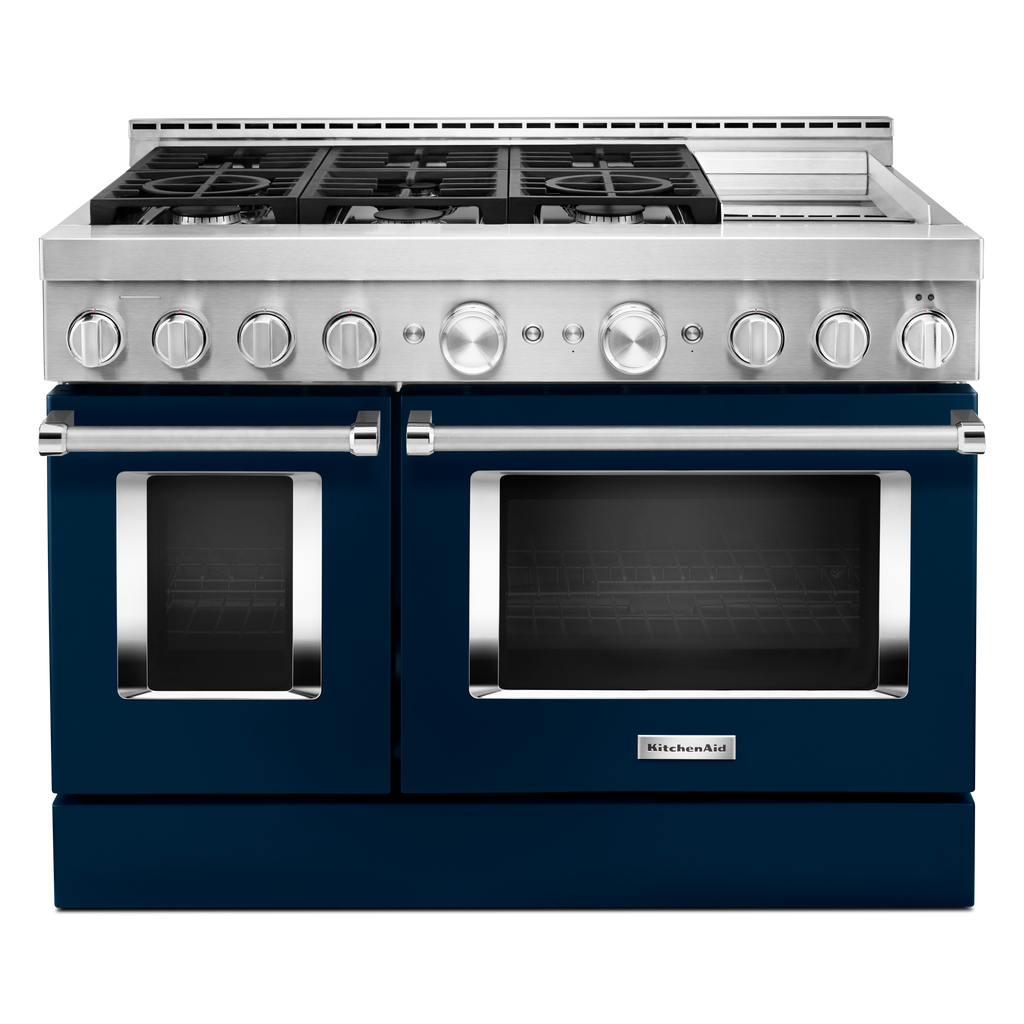 KitchenAid Gas Range (KFGC558JIB) - Ink Blue