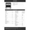 Frigidaire Professional Dual Fuel Range (PCFD3670AF) - Stainless Steel