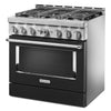 KitchenAid Gas Range (KFGC506JBK) - Imperial Black