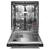 KitchenAid Dishwasher Stainless Steel Tub (KDTE204KBS) - Black Stainless