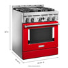 KitchenAid Gas Range (KFGC500JPA) - Passion Red