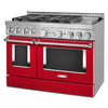 KitchenAid Gas Range (KFGC558JPA) - Passion Red