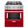 KitchenAid Gas Range (KFGC500JPA) - Passion Red