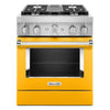 KitchenAid Dual Fuel Range (KFDC500JYP) - Yellow Pepper