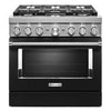 KitchenAid Dual Fuel Range (KFDC506JBK) - Imperial Black