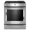 KitchenAid Dual Fuel Gas Range (YKSDB900ESS) - Stainless Steel