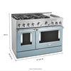 KitchenAid Gas Range (KFGC558JMB) - Misty Blue