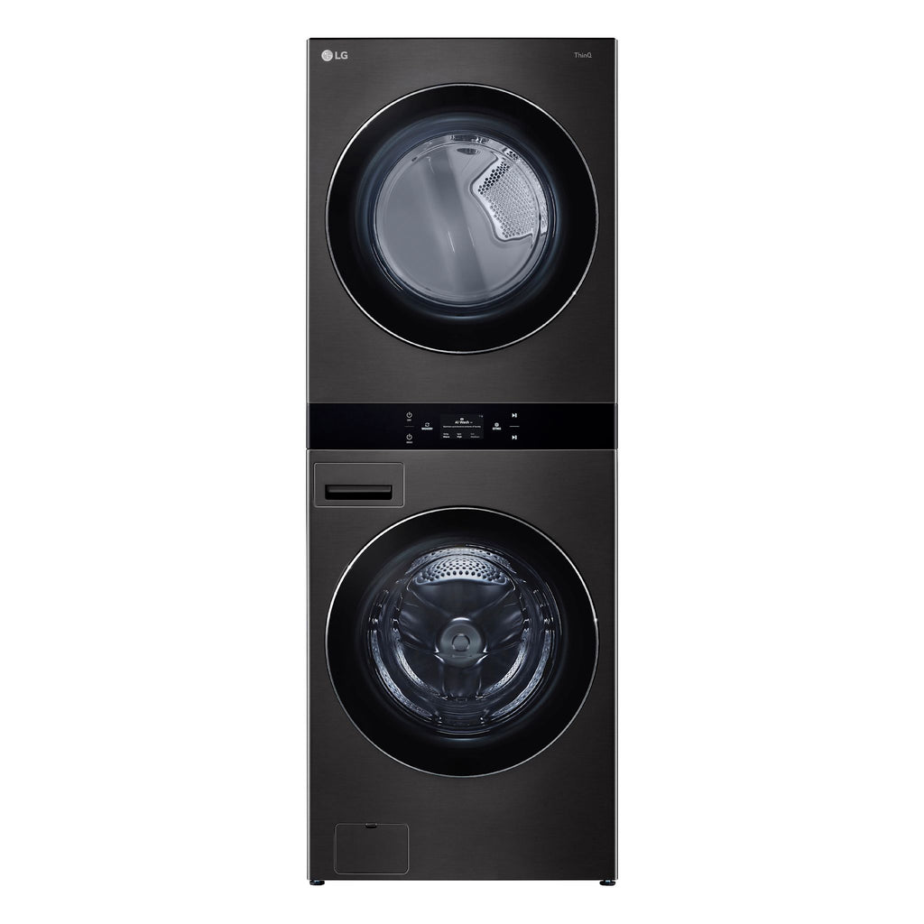 LG Wash Tower (WKEX300HBA) - Black