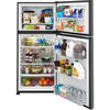 Frigidaire Top Mount Fridge (FFTR2045VD) - Black Stainless