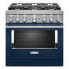 KitchenAid Dual Fuel Range (KFDC506JIB) - Ink Blue