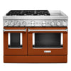 KitchenAid Dual Fuel Range (KFDC558JSC) - Scorched Orange