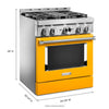 KitchenAid Gas Range (KFGC500JYP) - Yellow Pepper