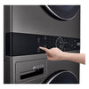 LG Wash Tower (WKHC202HBA) Ventless - Black Stainless