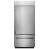 KitchenAid Bottom Mount Fridge (KBBR306ESS) - Stainless Steel