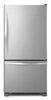 Whirlpool Bottom Mount Fridge (WRB329RFBM) - Stainless Steel