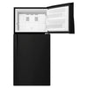 Whirlpool Top Mount Fridge (WRT519SZDB) - Black