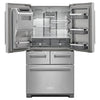 KitchenAid 5 Door Fridge (KRMF706ESS) - Stainless Steel