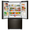 Whirlpool French Door Fridge (WRF535SWHV) - Black Stainless