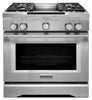 KitchenAid Dual Fuel Range (KFDD500ESS) - Stainless Steel