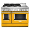 KitchenAid Gas Range (KFGC558JYP) - Yellow Pepper