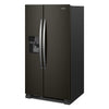 Whirlpool Side x Side Fridge (WRS325SDHV) - Black Stainless