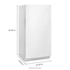 Whirlpool Upright Freezer (WZF34X16DW) - White