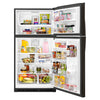 Whirlpool Top Mount Fridge (WRT541SZHV) - Black Stainless