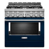 KitchenAid Gas Range (KFGC506JIB) - Ink Blue