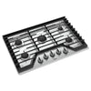 Whirlpool 30" Gas Cooktop (WCG97US0HS) - Stainless Steel