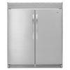 Whirlpool Upright Freezer (WSZ57L18DM) - Monochromatic Stainless Steel