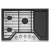 Whirlpool 30" Gas Cooktop (WCG97US0HS) - Stainless Steel