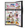 Whirlpool Top Mount Fridge (WRT519SZDB) - Black