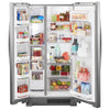 Whirlpool Side x Side Fridge (WRS312SNHM) - Monochromatic Stainless Steel