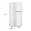 Whirlpool Top Mount Fridge (WRT312CZJW) - White