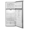 Whirlpool Top Mount Fridge (WRT518SZFM) - Stainless Steel