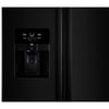 Whirlpool Side x Side Fridge (WRS335SDHB) - Black