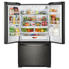 Whirlpool French Door Fridge (WRF535SWHV) - Black Stainless