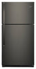 Whirlpool Top Mount Fridge (WRT541SZHV) - Black Stainless