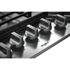 Whirlpool 30" Gas Cooktop (WCG97US0HS) - Stainless Steel
