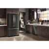 Whirlpool French Door Fridge (WRF535SWHV) - Black Stainless