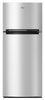Whirlpool Top Mount Fridge (WRT518SZFG) - Print Resist Metallic Steel
