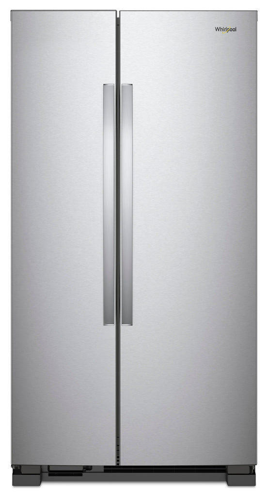 Whirlpool Side x Side Fridge (WRS315SNHM) - Monochromatic Stainless Steel