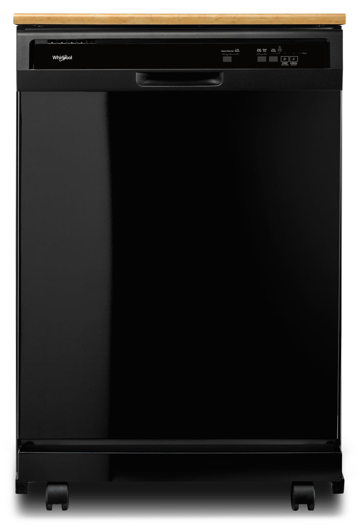 Whirlpool Portable Dishwasher Plastic Tub (WDP370PAHB) - Black