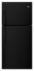 Whirlpool Top Mount Fridge (WRT519SZDB) - Black