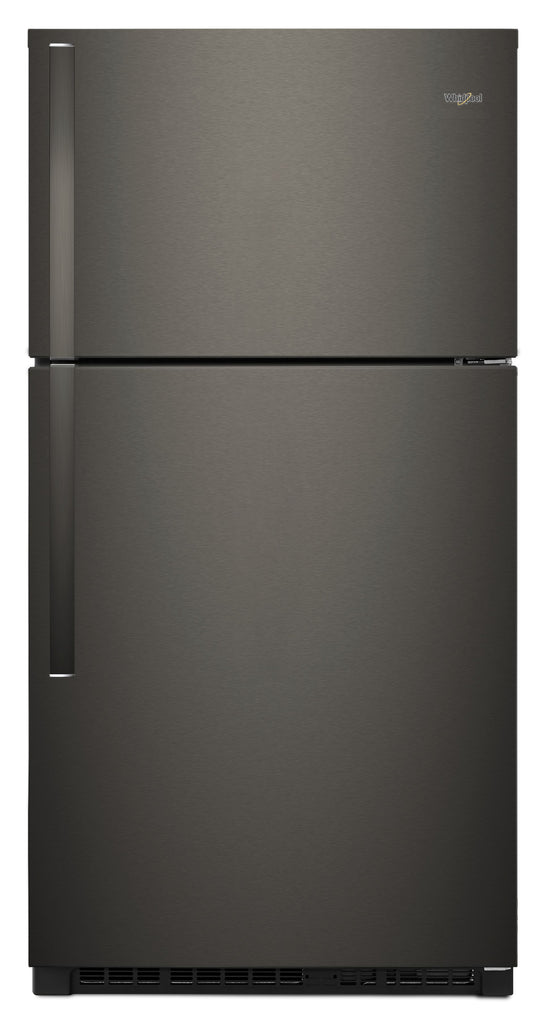 Whirlpool Top Mount Fridge (WRT541SZHV) - Black Stainless