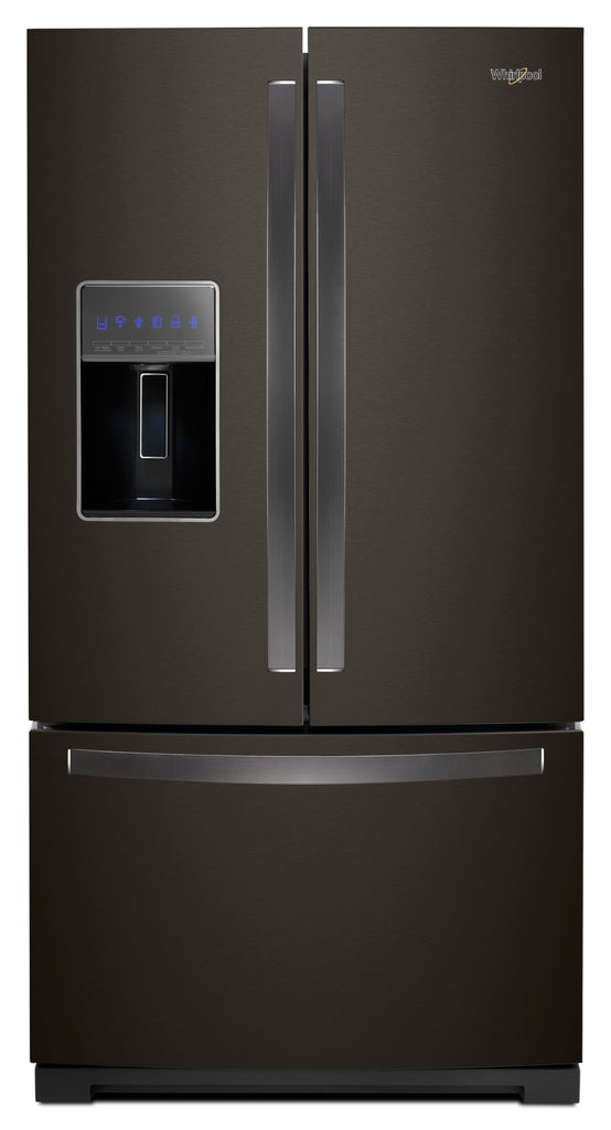 Whirlpool French Door Fridge (WRF767SDHV) - Black Stainless