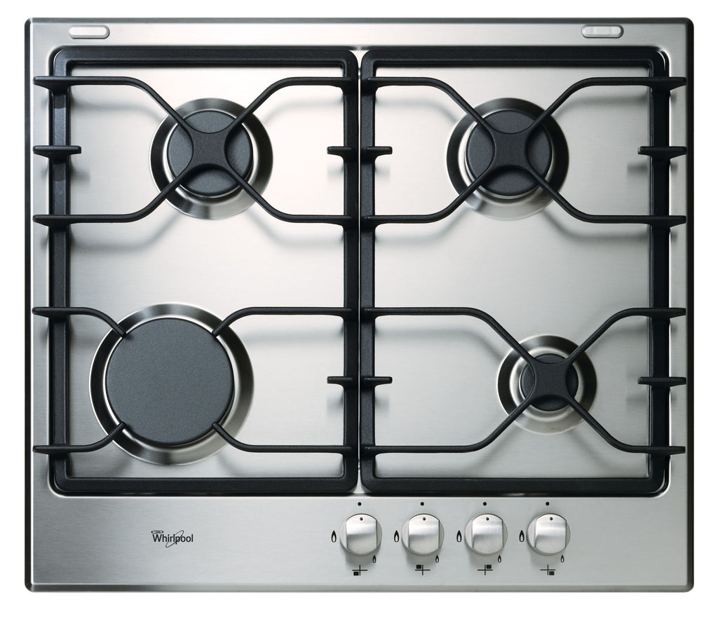 Whirlpool 24" Gas Cooktop (WCG52424AS) - Stainless Steel