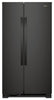 Whirlpool Side x Side Fridge (WRS312SNHB) - Black